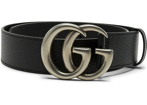 silver buckle gucci belt|gucci belt double g buckle.